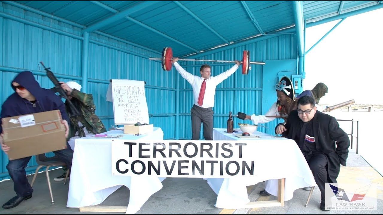 Bryan Wilson, Texas Law Hawk Invents New Olympic Sport Criminal